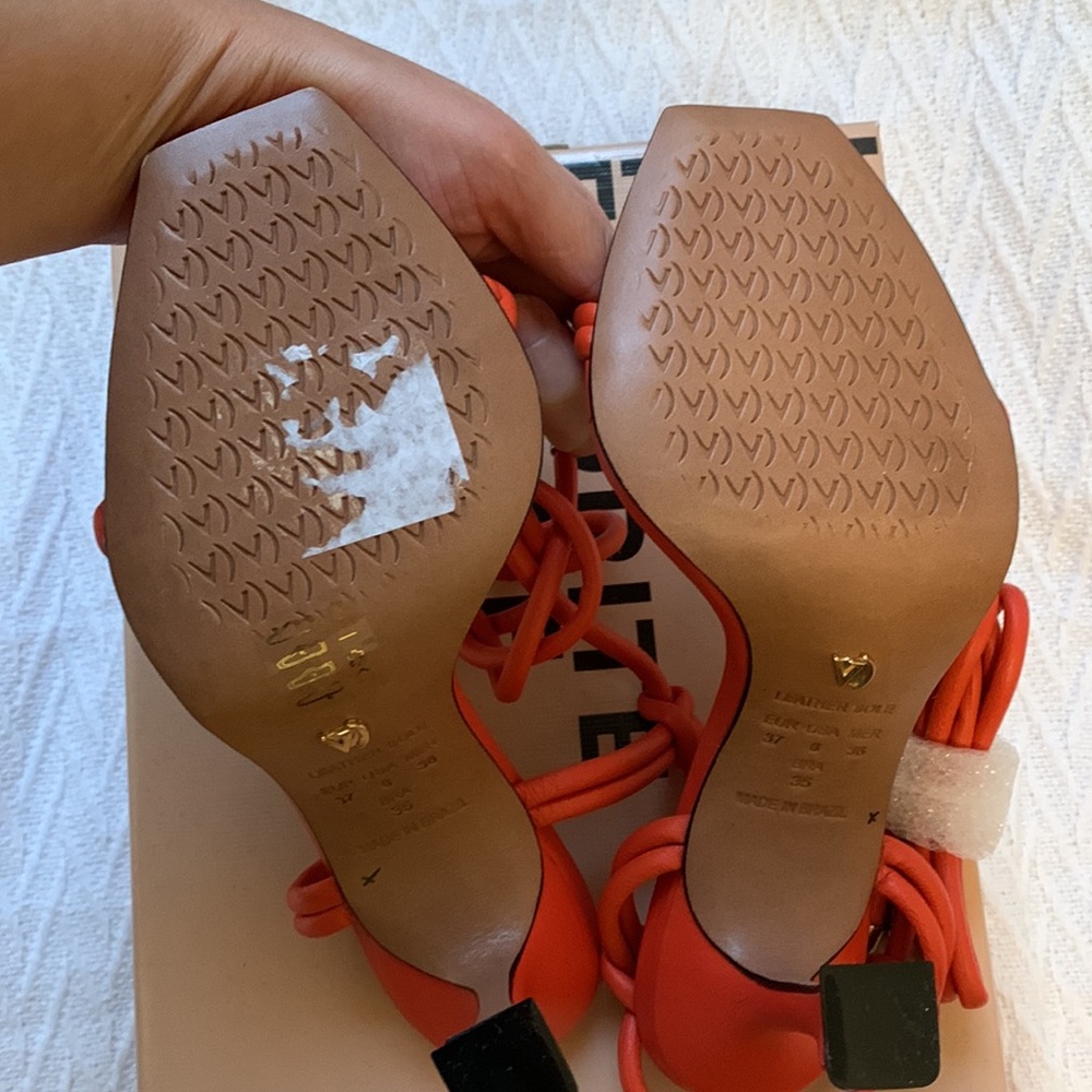 NIB Free People Vicenza strappy sandals 100% leather size 6/European 37 - Picture 4 of 6